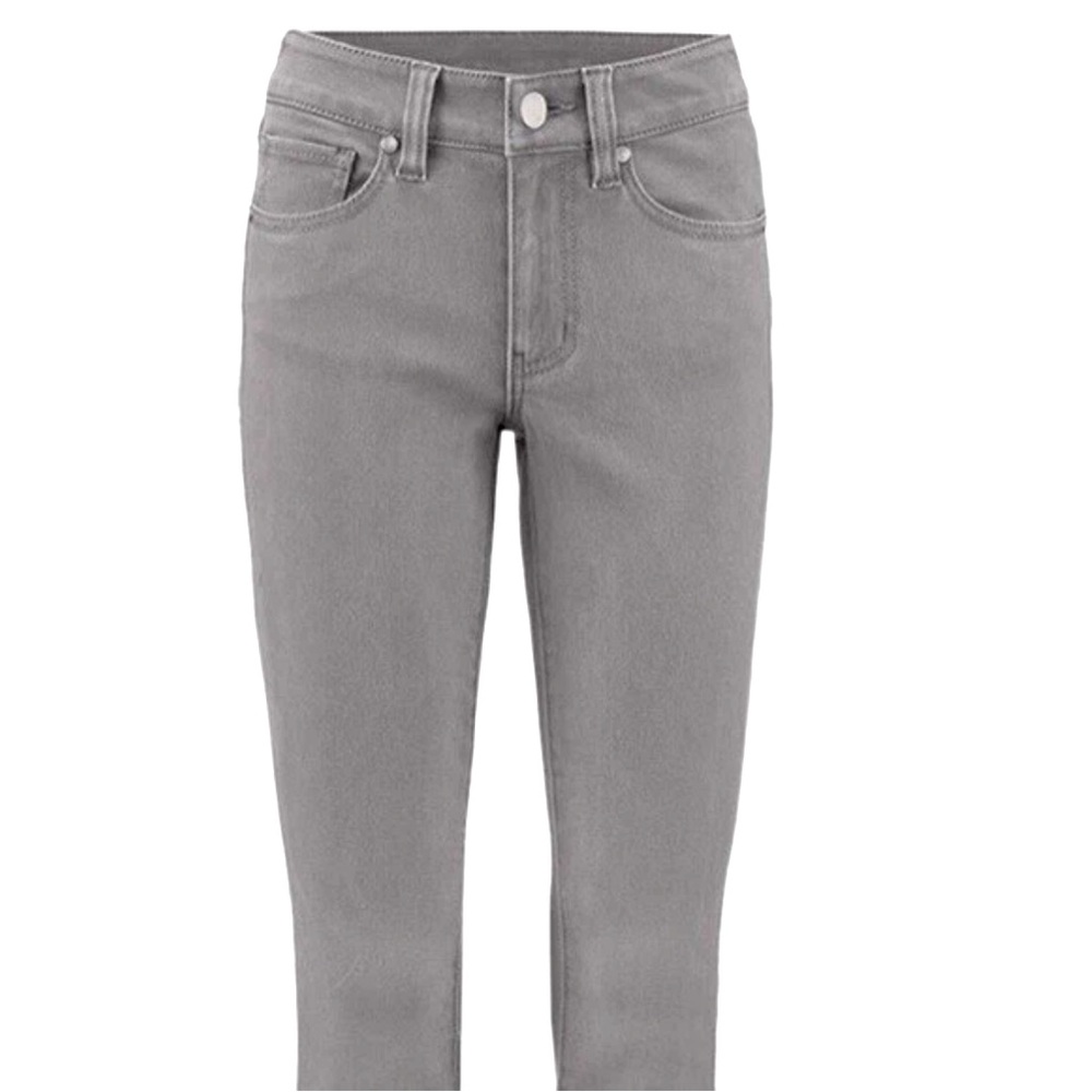 Cabi size 8 x 30” skinny high rise stretch jeans smoke Pearl gray barely worn